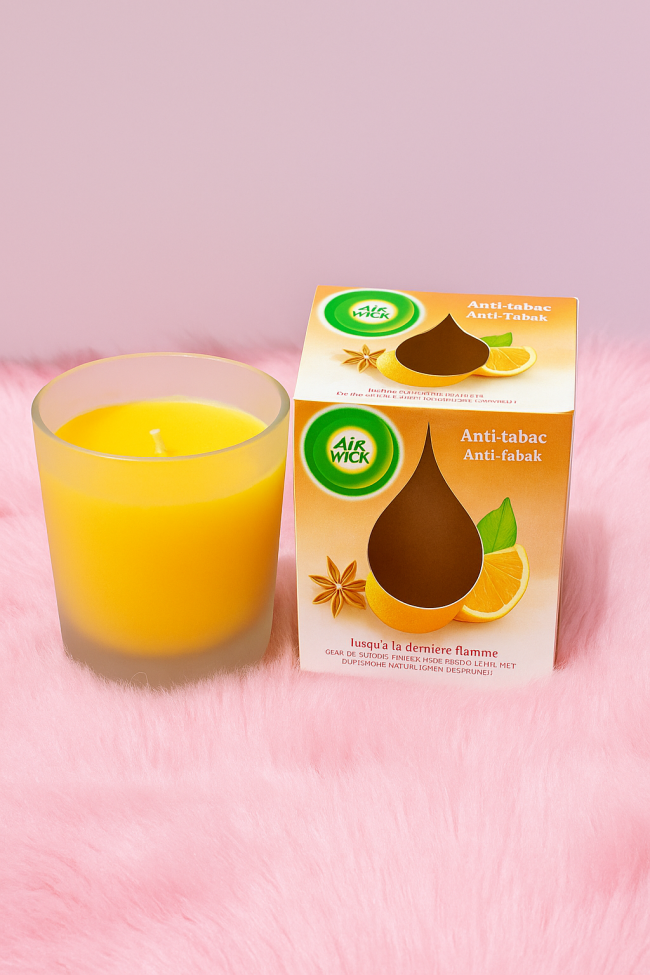 Bougie parfumée orange 