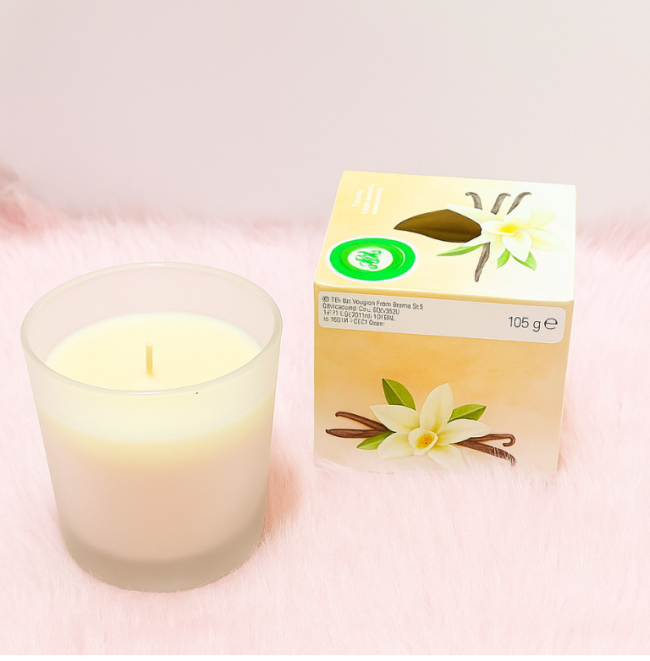 Bougie parfumée orange 