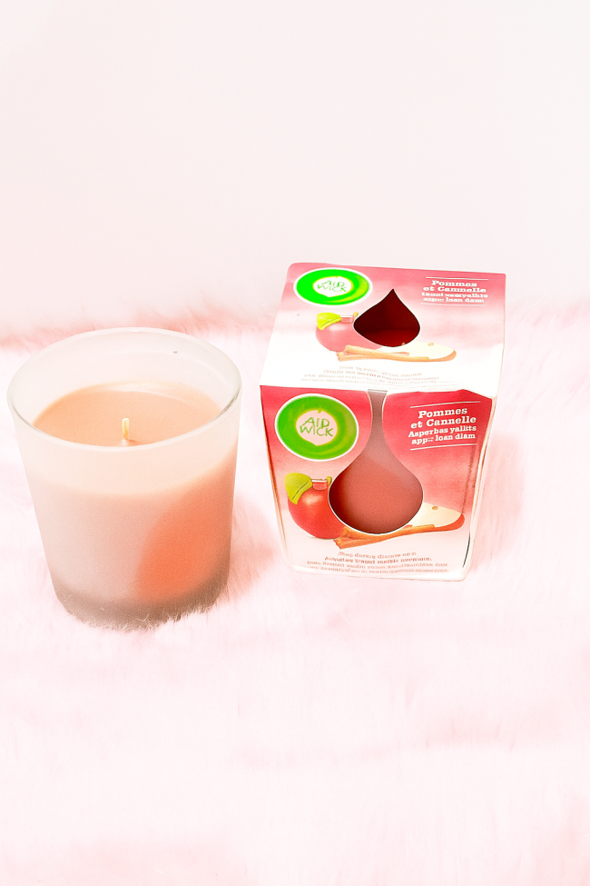Bougie parfumée à la canelle