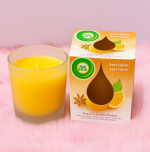 Bougie parfumée orange 